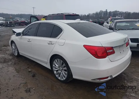 2014 Acura Rlx z USA, uszkodzony, nr VIN JH4KC1F79EC001193